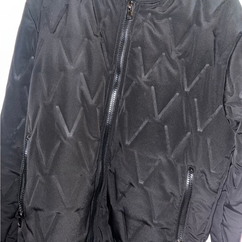 Men's Black Quilted Jacket